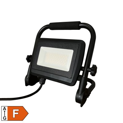 LED fényvető, hordozható, 50W, 4000 lm, IP65 - FLL H 50